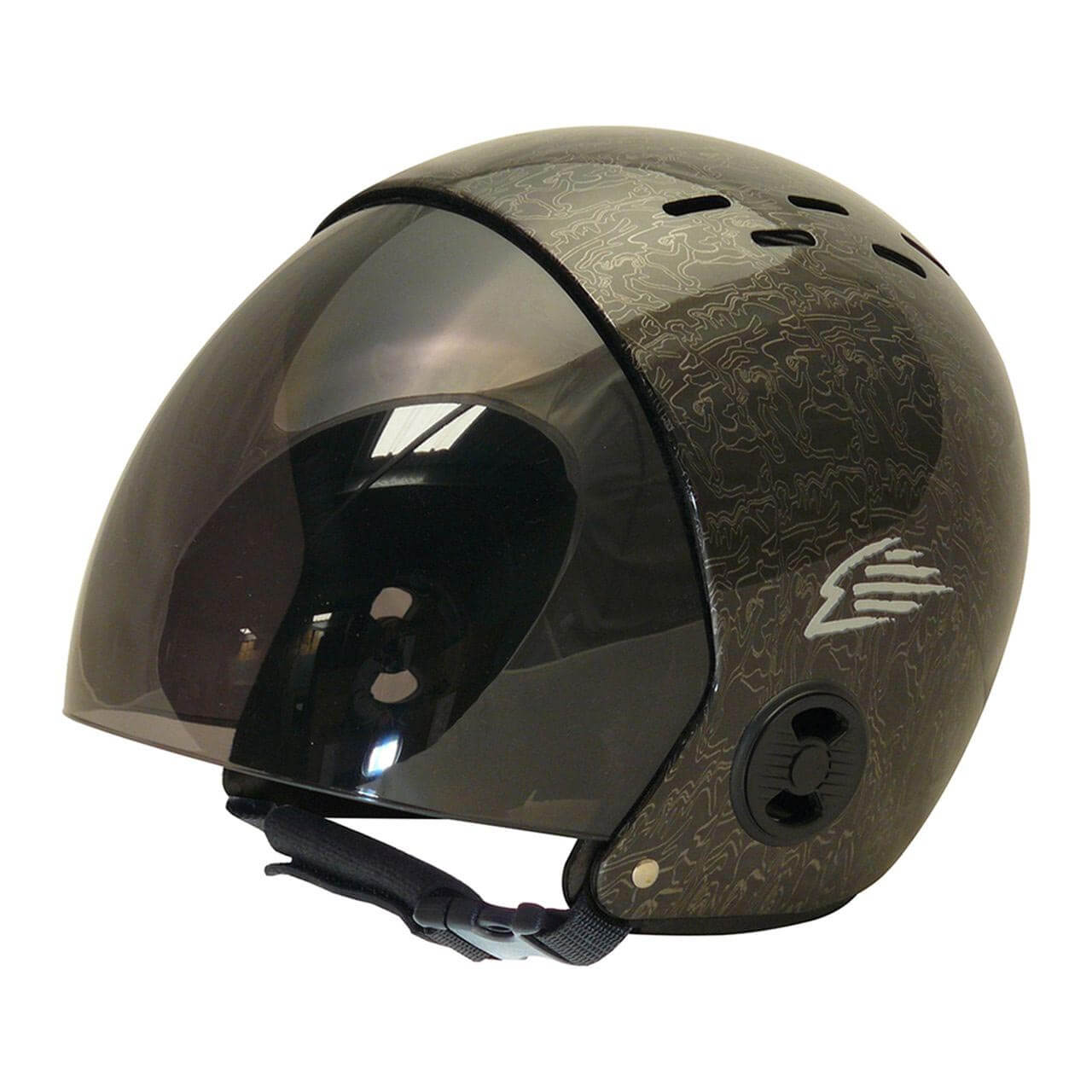 Gath Safety Surf Helmet with Retractable Visor 