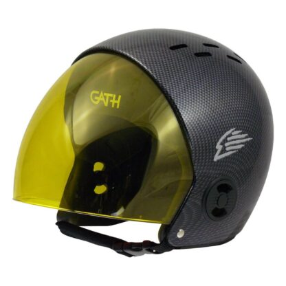 Gath helmet replacement retractable visor - yellow